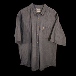 Men's Columbia Short Sleeve Button Down XL